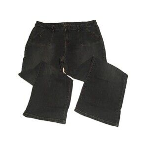 🎯3 for $30🎯VTG Gitano jeans 18W blue dark wash button pocket Unique Cute Retro